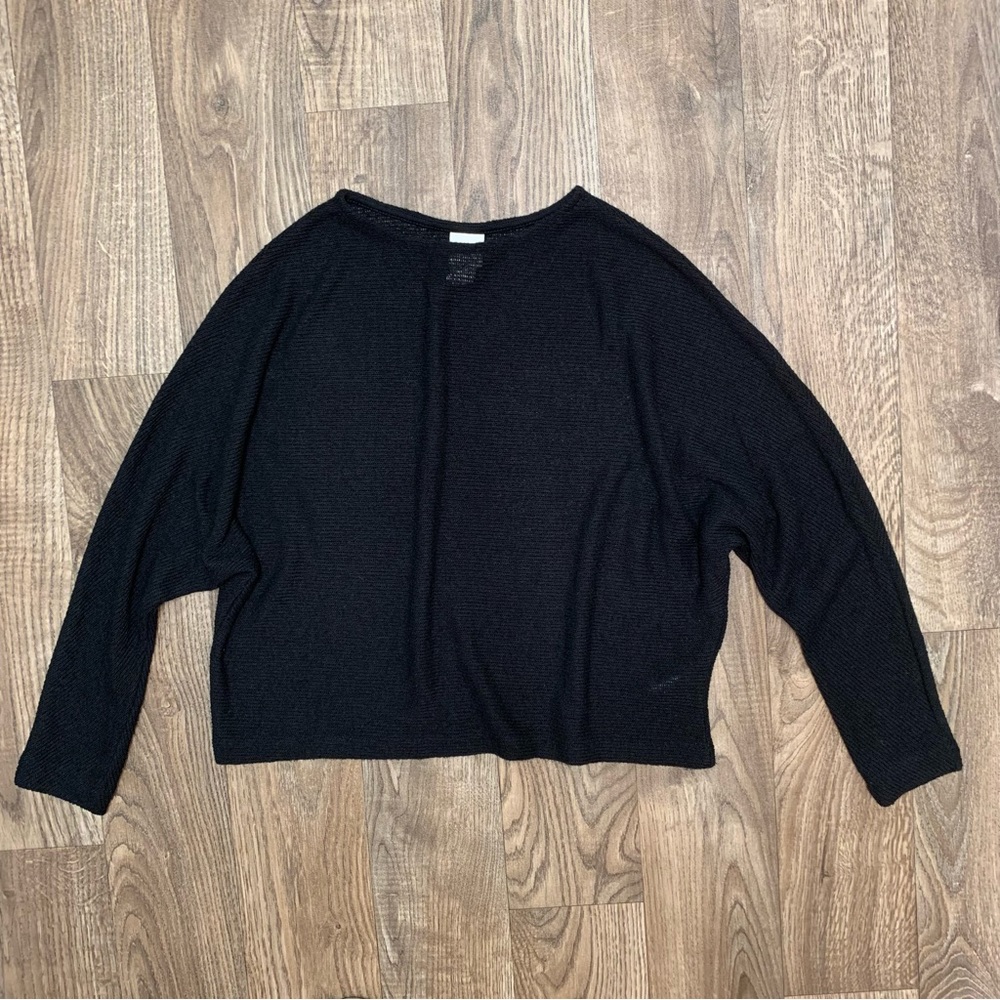 H&M Black Knit Sweater Size XS